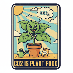 C02 Is Plant Food Sticker