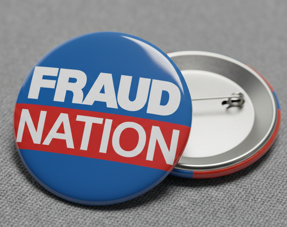 Fraud Nation Button