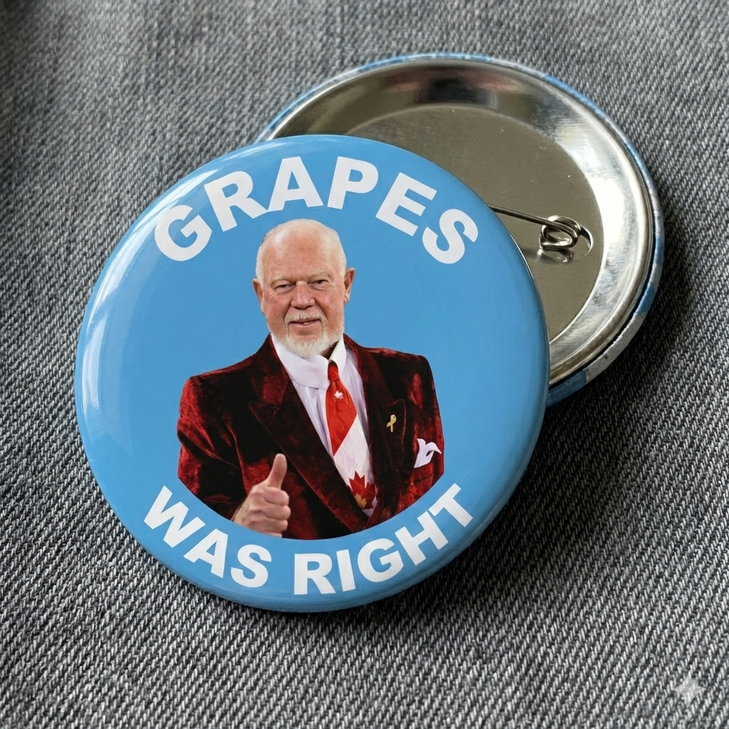 Grapes Was Right Button