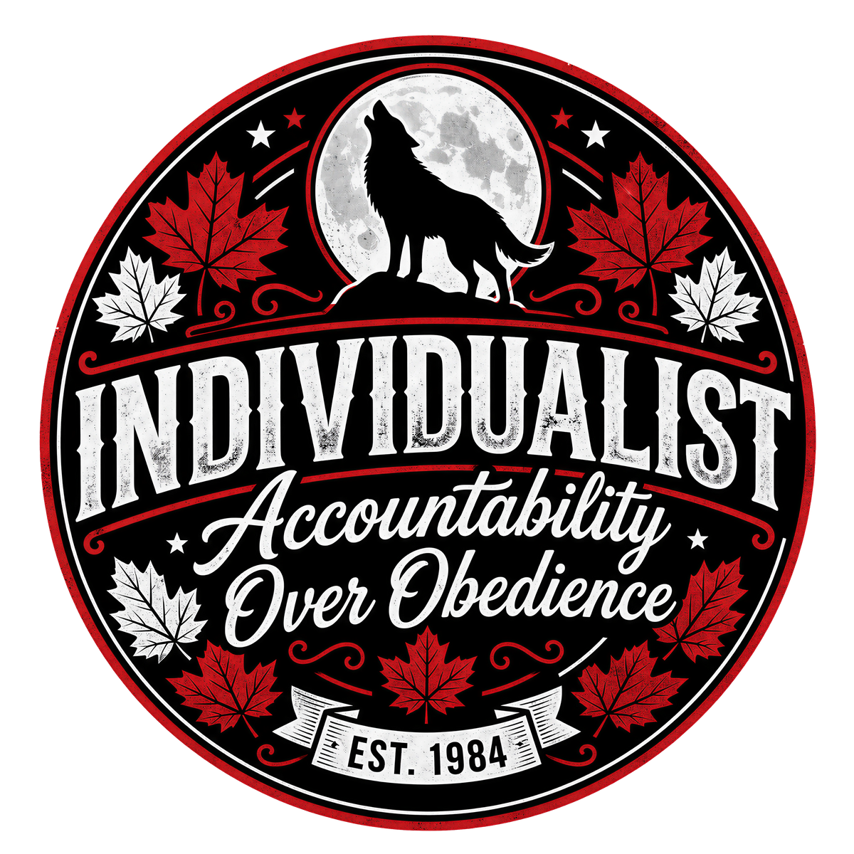 INDIVIDUALIST - Accountability Over Obedience (3")