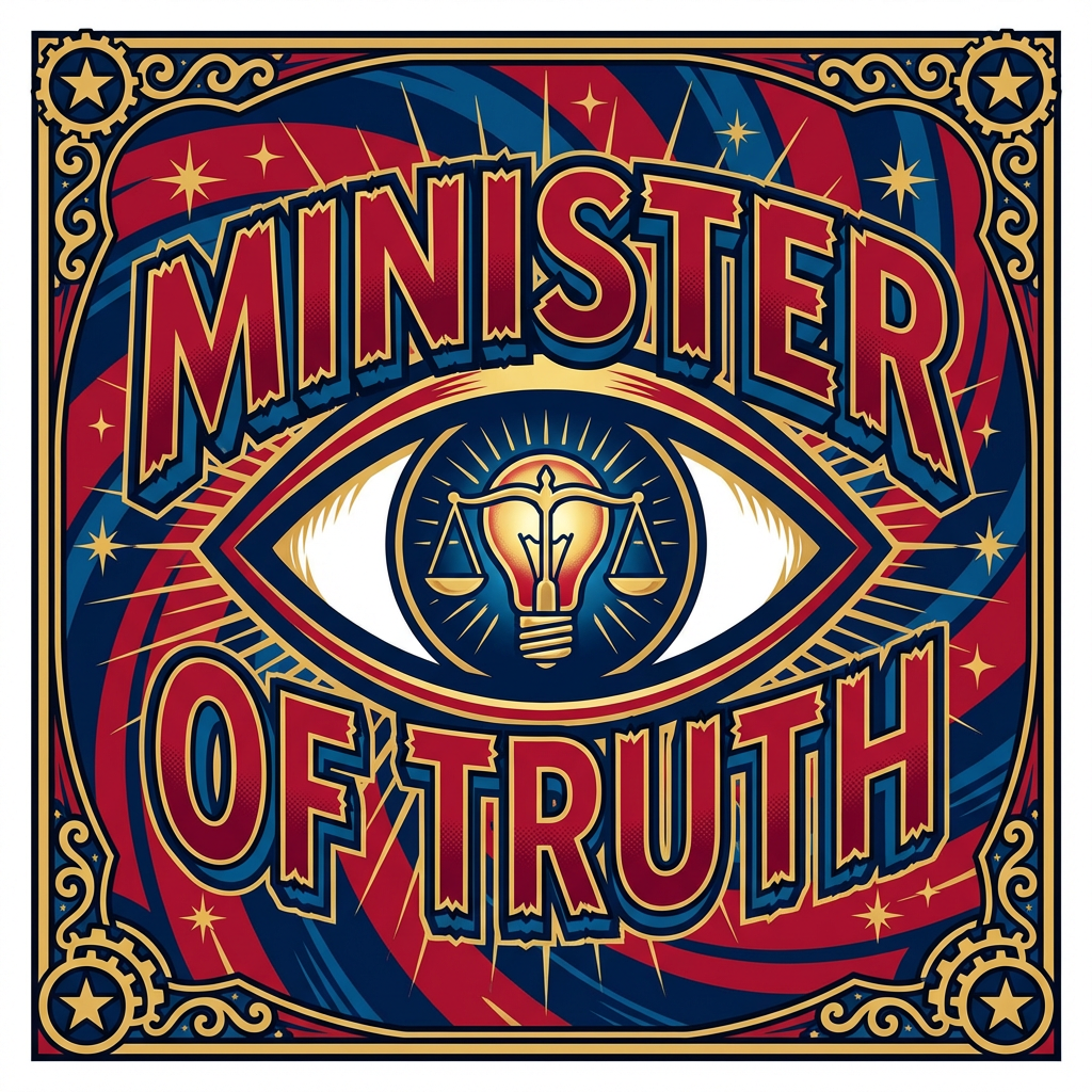 Minister Of Truth Sticker