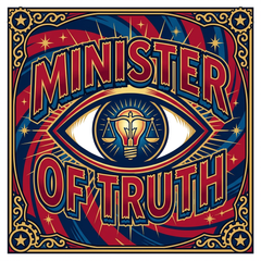 Minister Of Truth Sticker