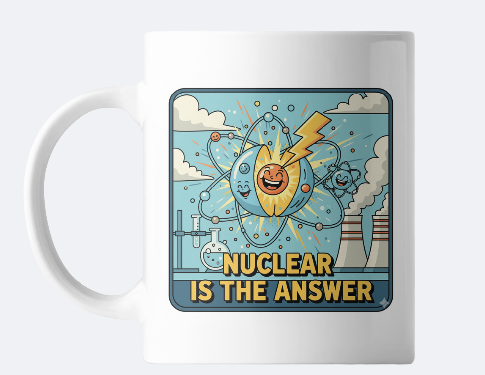 Nuclear Is The Answer Mug