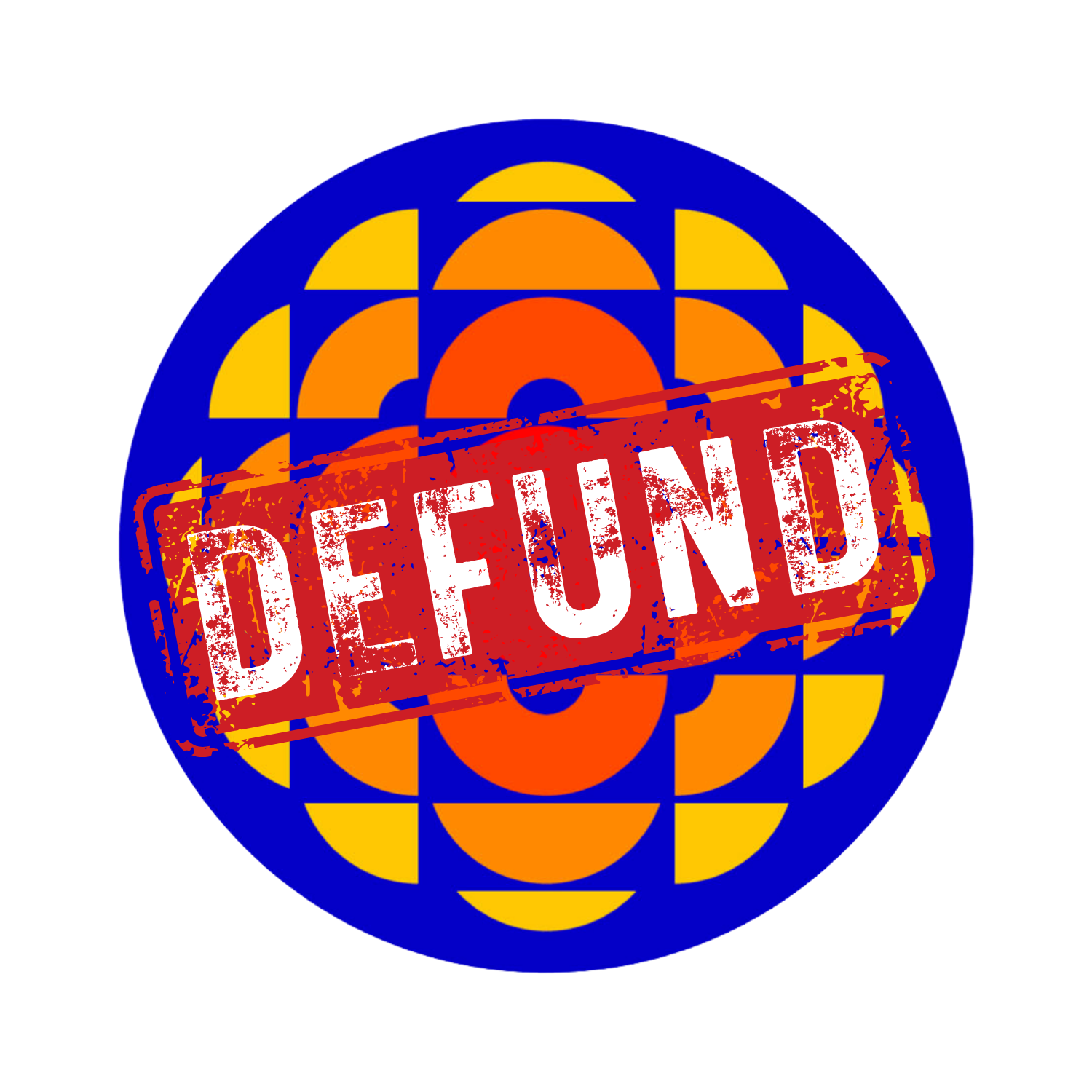 Defund CBC Sticker