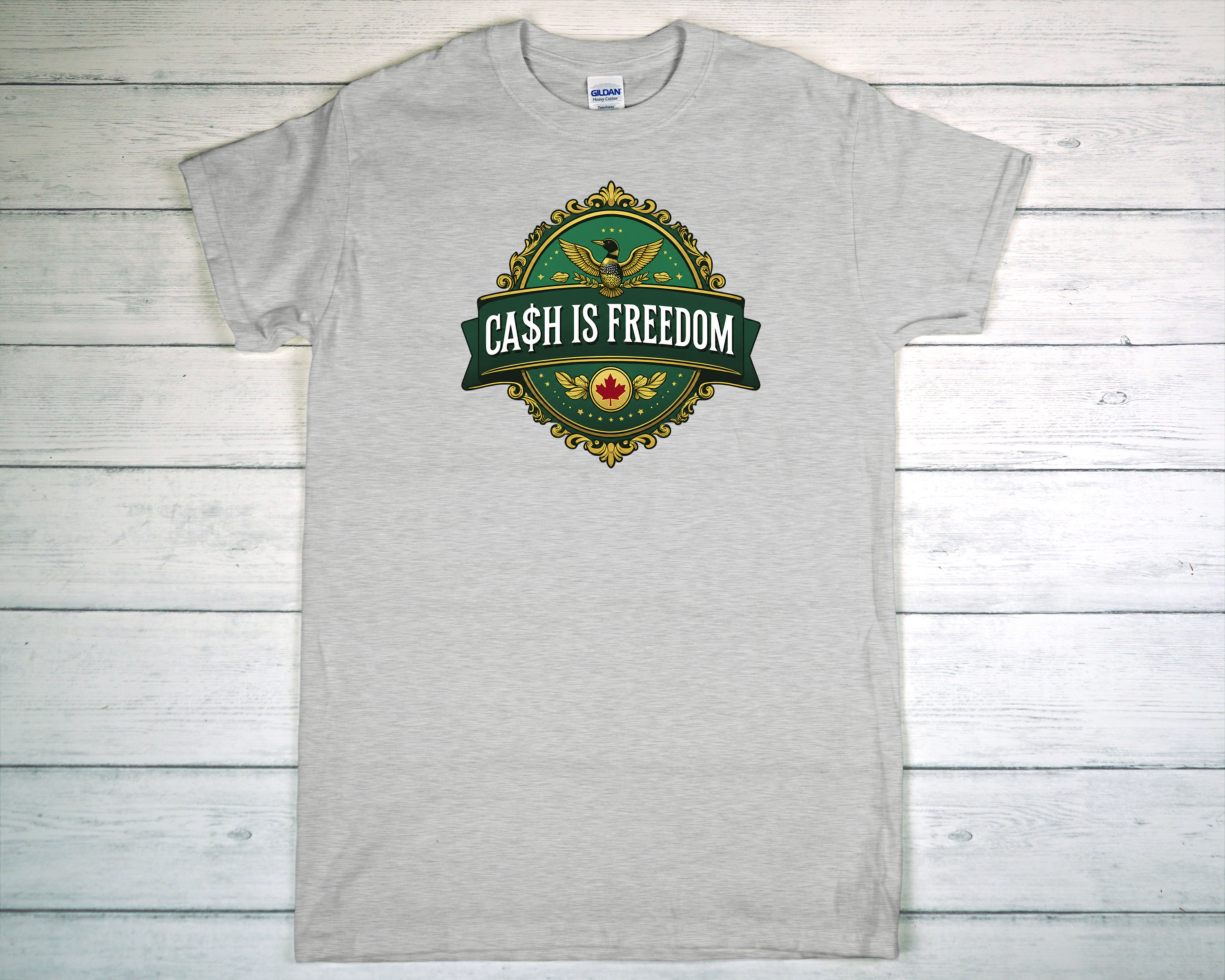 Cash Is Freedom T Shirt
