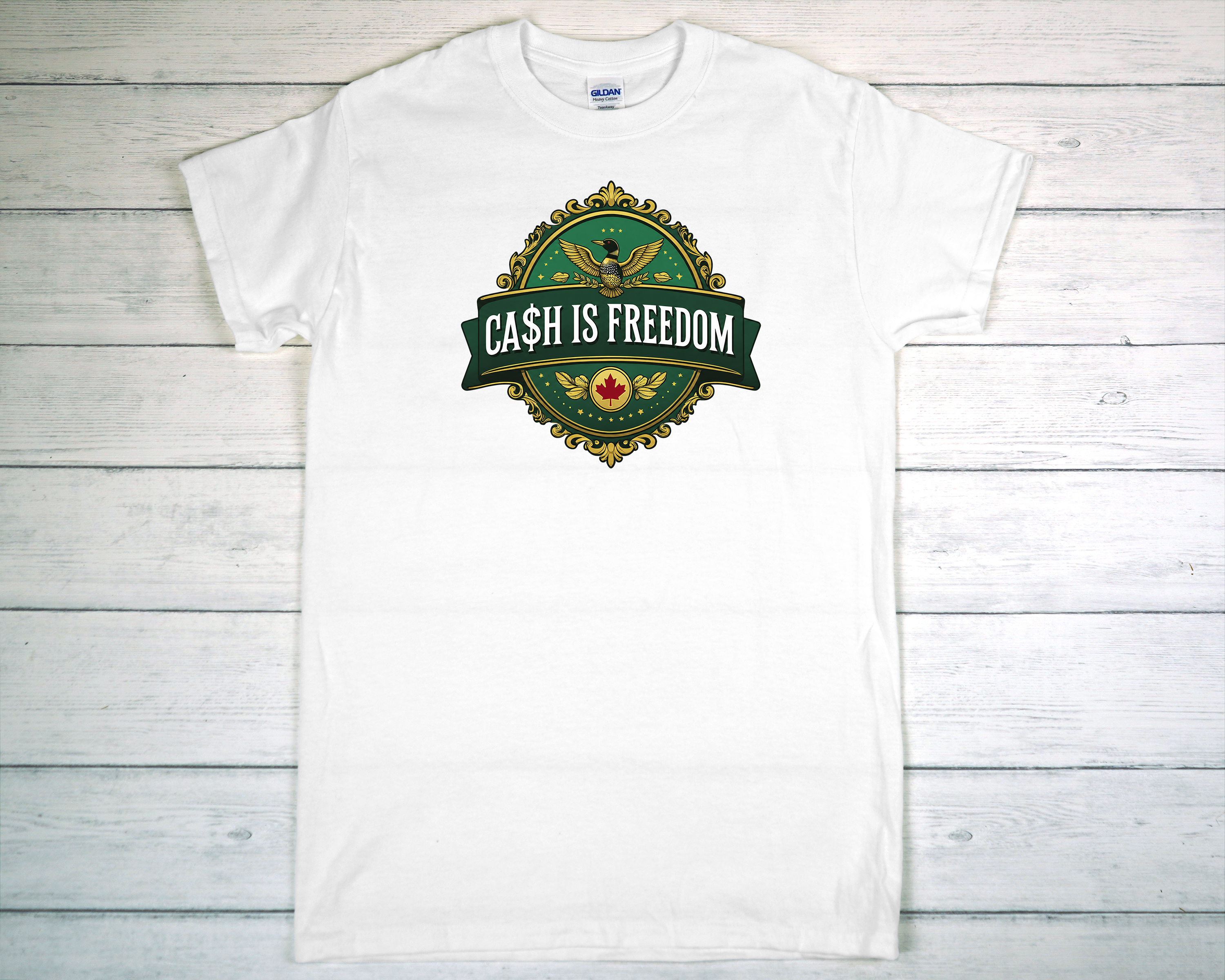 Cash Is Freedom T Shirt