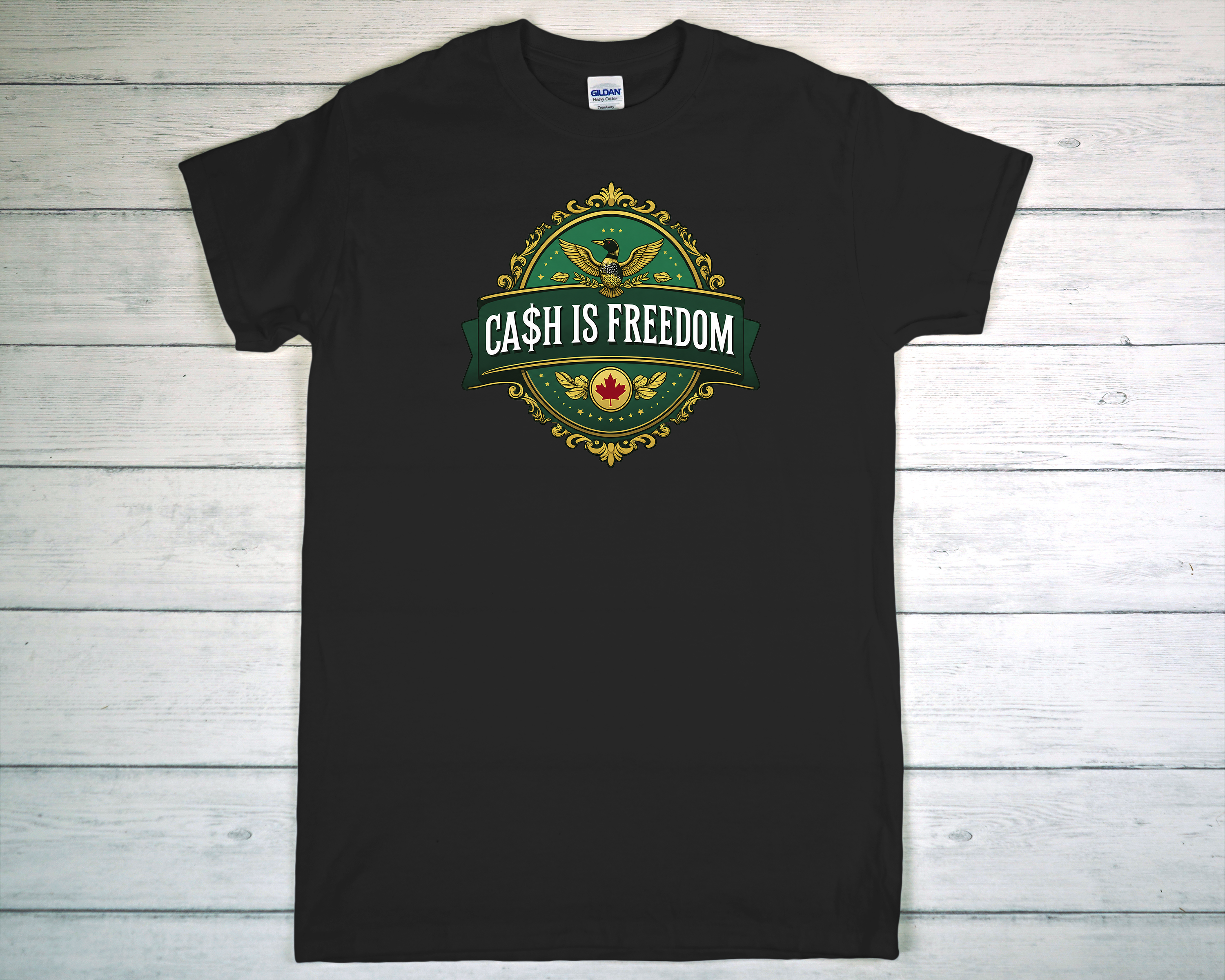 Cash Is Freedom T Shirt