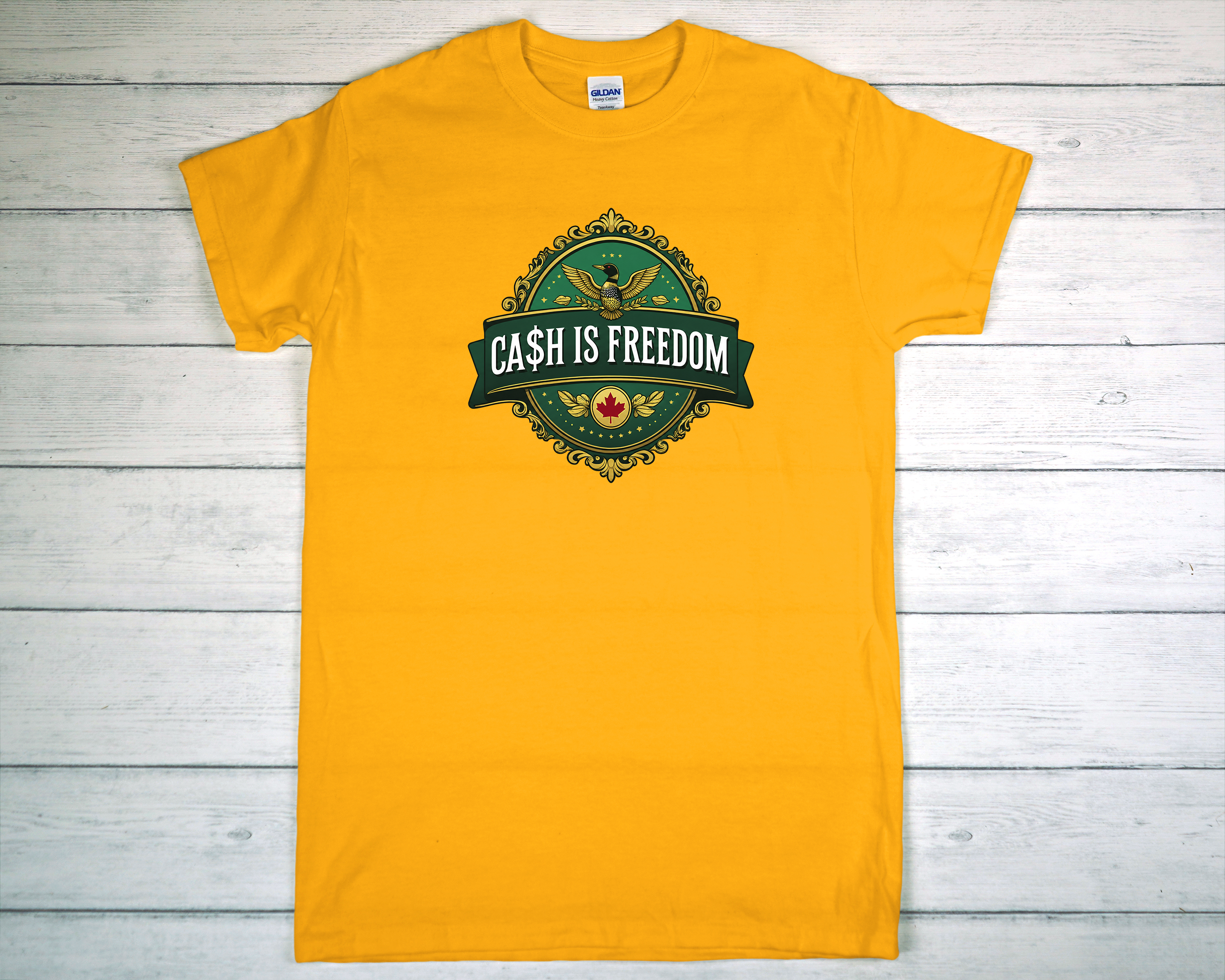 Cash Is Freedom T Shirt