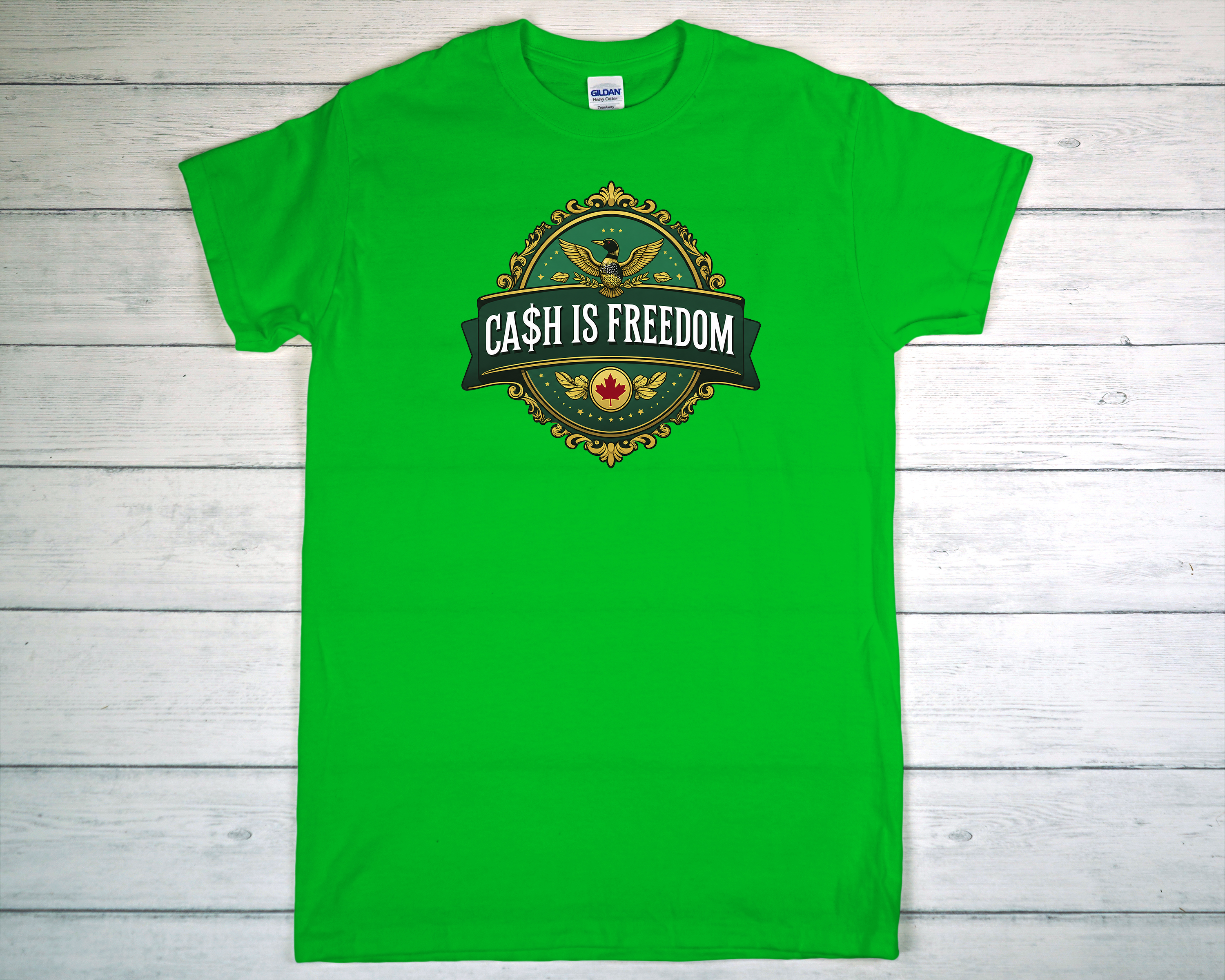 Cash Is Freedom T Shirt