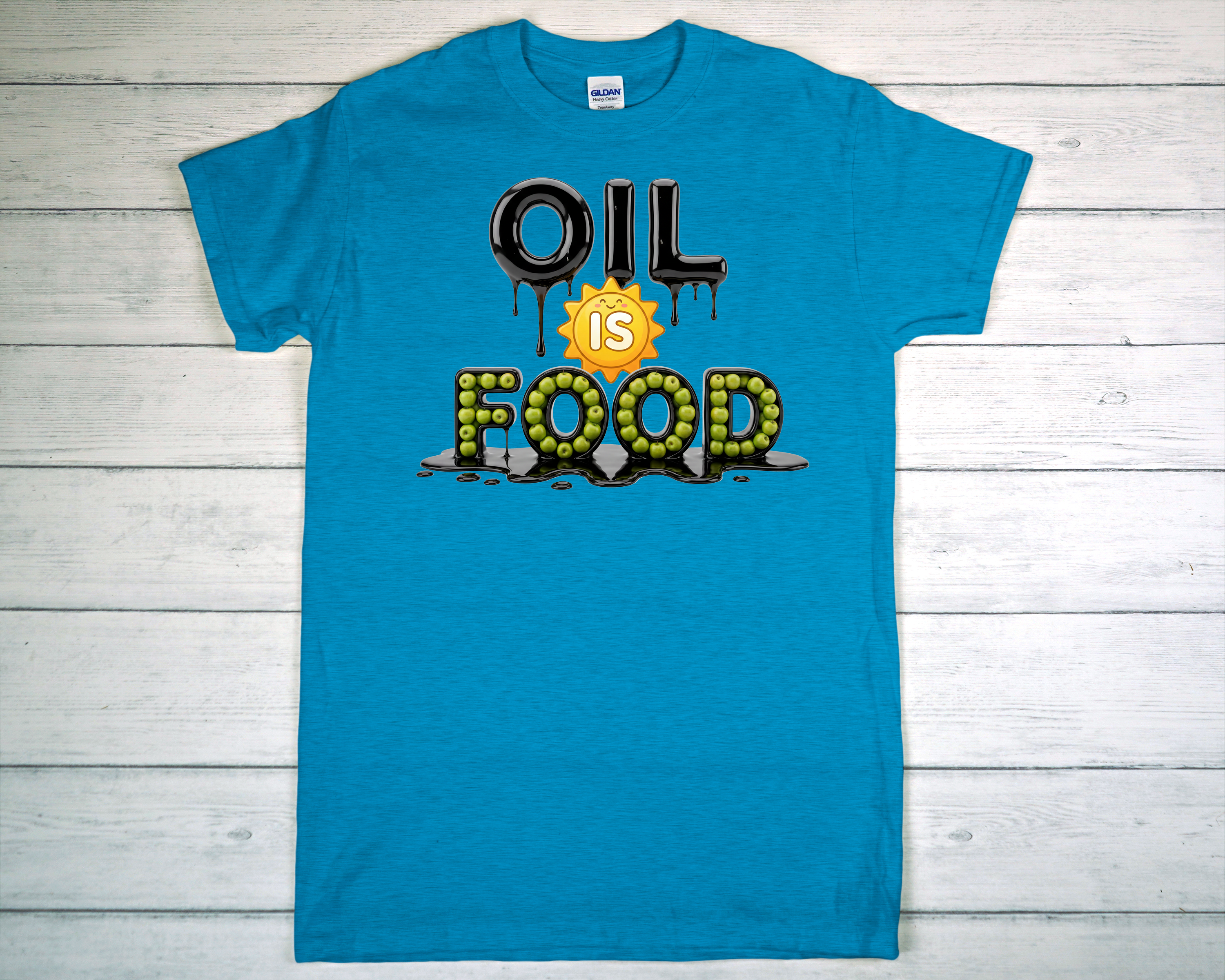 Oil Is Food T Shirt